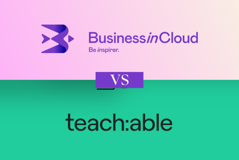 Business in Cloud Vs Kajabi